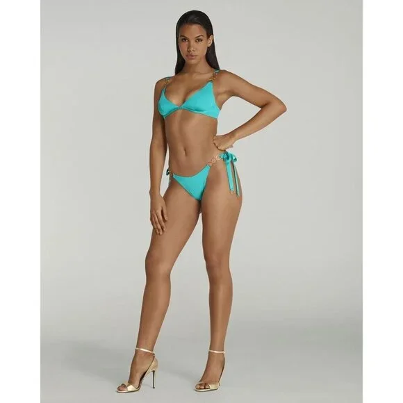 Agent Provocateur Anastacia Teal Bikini Set 34B/3